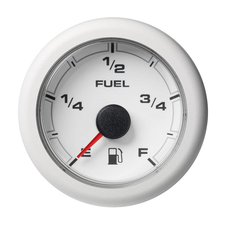 Veratron 52MM (2-1/16") OceanLink Fuel Level Gauge - White Dial Bezel [A2C1065940001] - Wholesaler Elite LLC