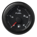 Veratron 52mm OceanLink fuel level gauge with black dial and bezel