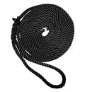 New England Ropes 3/4" Premium 3-Strand Dock Line - Black - 35 [C6054-24-00035] - Wholesaler Elite LLC