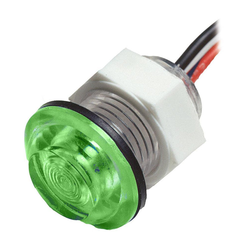 Innovative Lighting LED Bulkhead Livewell Light Flush Mount - Green [011-3500-7] - Wholesaler Elite LLC