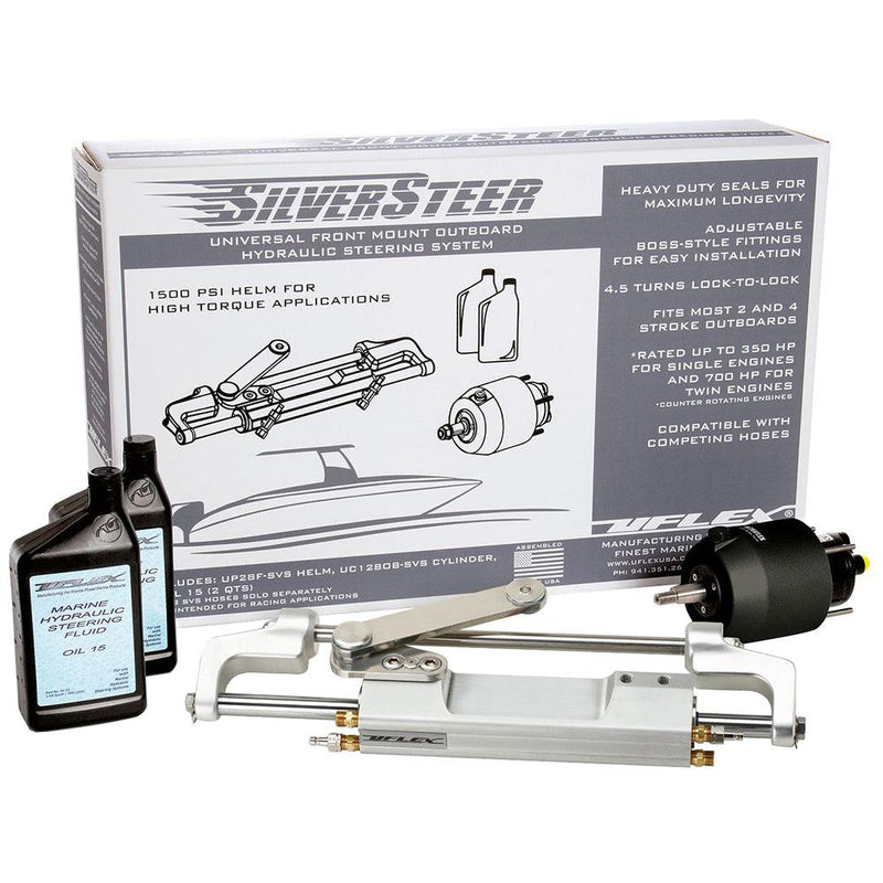 Uflex SilverSteer Outboard Hydraulic Tilt Steering System - UC130 V2 [SILVERSTEERXP2T] - Wholesaler Elite LLC