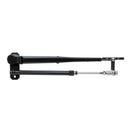 Marinco Wiper Arm Deluxe Black Stainless Steel Pantographic - 17"-22" Adjustable [33037A] - Wholesaler Elite LLC