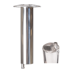 Lees Rod Holder Medium - 0 - Stainless Steel [RH5327V] - Wholesaler Elite LLC