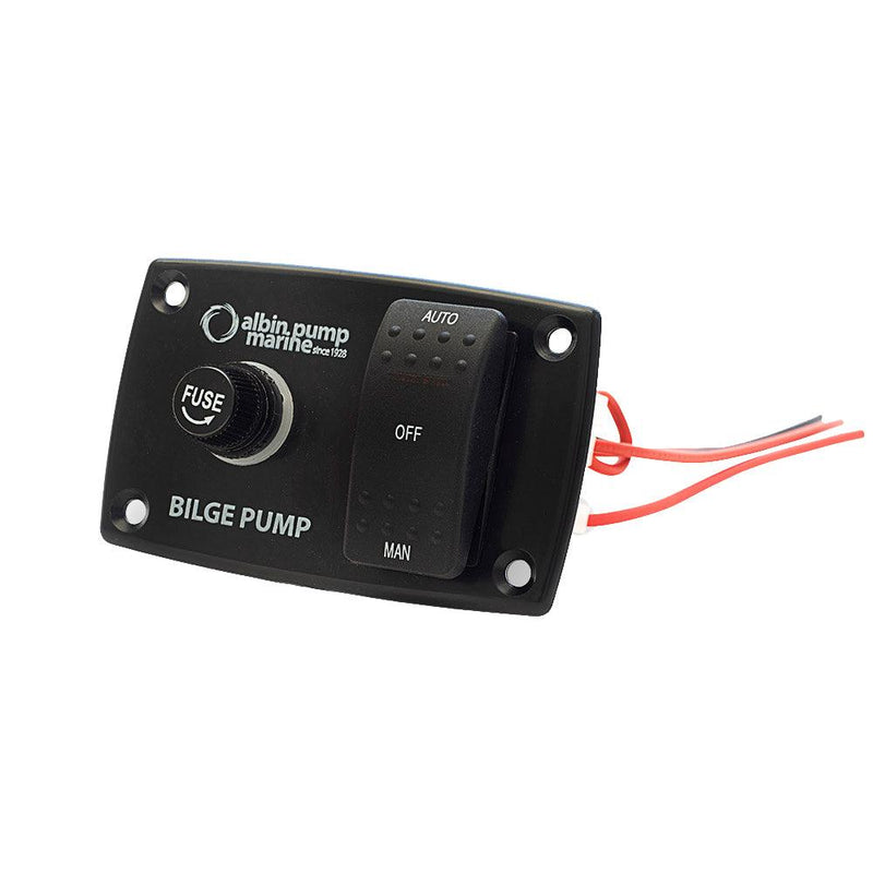 Albin Group 3-Way Bilge Panel - 12/24V [01-66-027] - Wholesaler Elite LLC