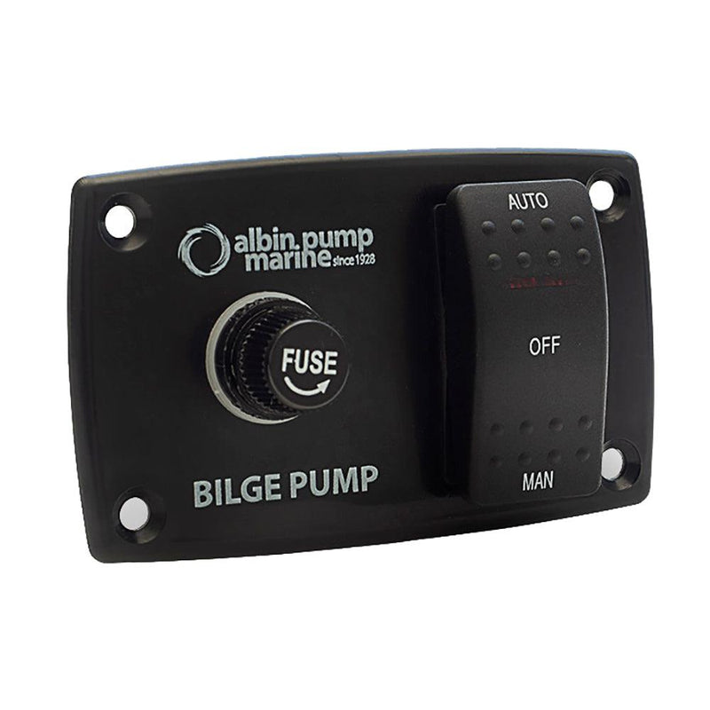 Albin Group 3-Way Bilge Panel - 12/24V [01-66-027] - Wholesaler Elite LLC