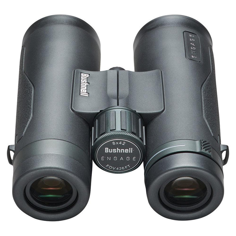 Bushnell 8x42mm Engage Binocular - Black Roof Prism ED/FMC/UWB [BEN842] - Wholesaler Elite LLC