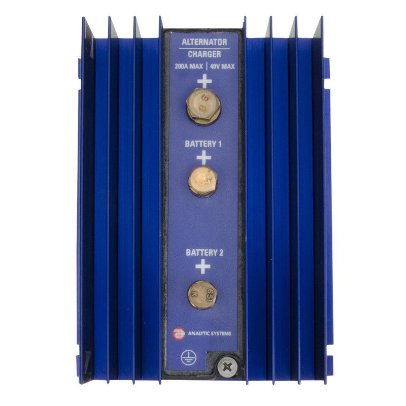 Analytic Systems 2-Bank Battery Isolator, 200A, 40V [IBI2-40-200] - Wholesaler Elite LLC