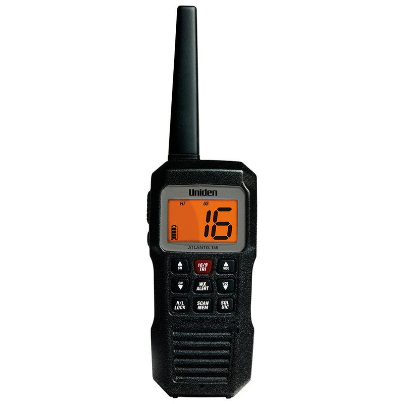 Uniden Atlantis 155 Handheld Two-Way VHF Floating Marine Radio [ATLANTIS 155] - Wholesaler Elite LLC