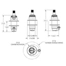 TACO Grand Slam 800 VHF Antenna Mount [GS-800-1] - Wholesaler Elite LLC