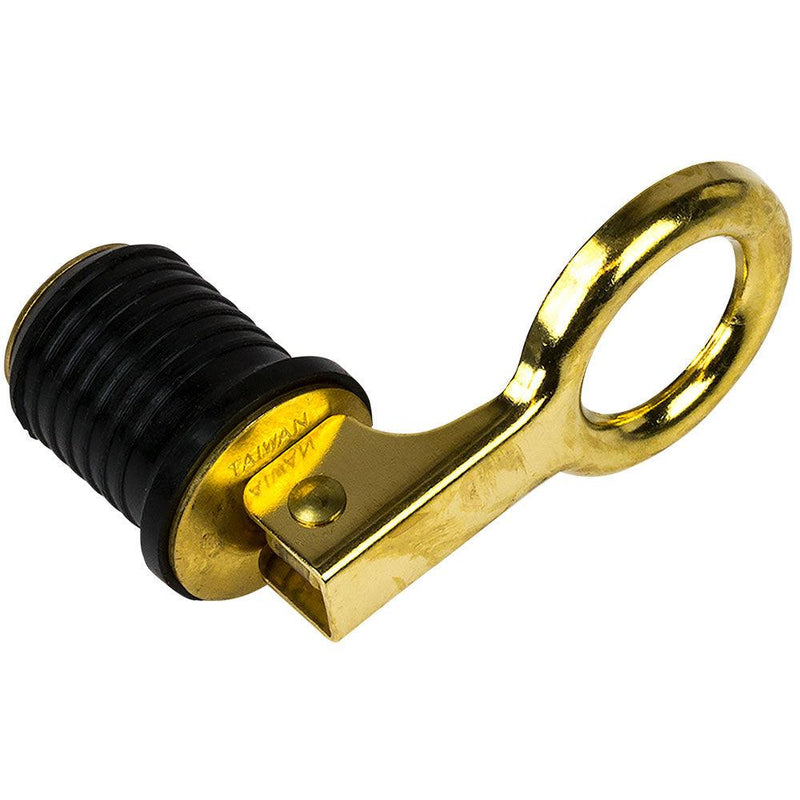 Sea-Dog Brass Snap Handle Drain Plug - 1" [520070-1] - Wholesaler Elite LLC