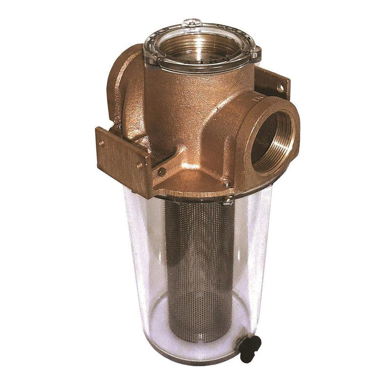 GROCO ARG-2500 Series 2-1/2" Raw Water Strainer Stainless Steel Basket [ARG-2500-S] - Wholesaler Elite LLC