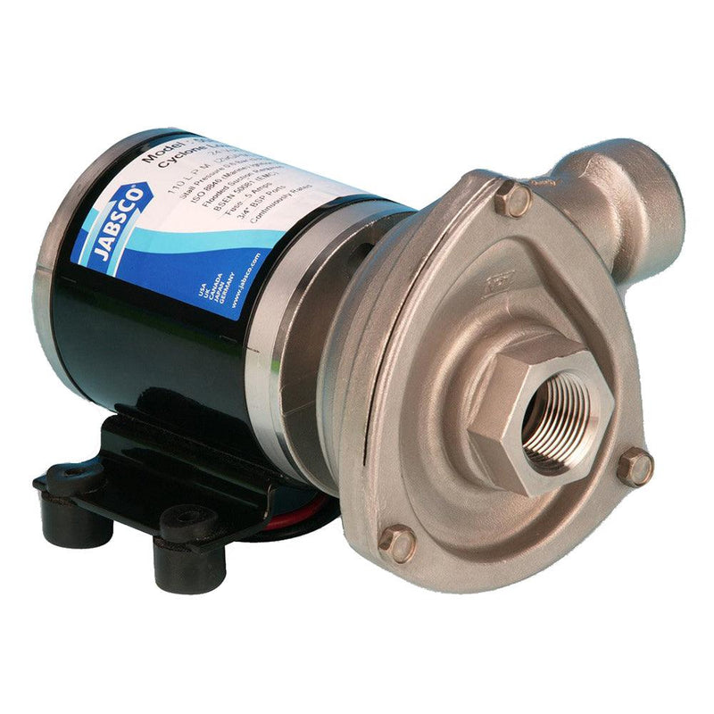 Jabsco Low Pressure Cyclone Centrifugal Pump - 24V [50840-0024] - Wholesaler Elite LLC