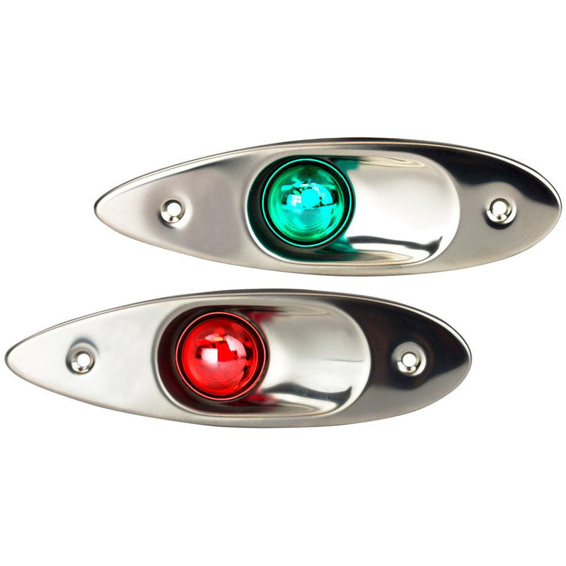 Sea-Dog Stainless Steel Flush Mount Side Lights [400180-1] - Wholesaler Elite LLC