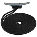 Sea-Dog Double Braided Nylon Dock Line - 5/8" x 20 - Black [302116020BK-1] - Wholesaler Elite LLC