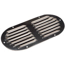 Sea-Dog Stainless Steel Louvered Vent - Oval - 9-1/8" x 4-5/8" [331405-1] - Wholesaler Elite LLC