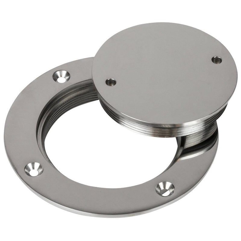Sea-Dog Stainless Steel Deck Plate - 3" [335653-1] - Wholesaler Elite LLC