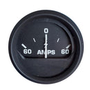 Faria Euro Black 2" Ammeter Gauge (60-0-60 AMP) [12822] - Wholesaler Elite LLC