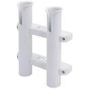 Sea-Dog Two Pole Side Mount Rod Storage Rack - White [325028-1] - Wholesaler Elite LLC