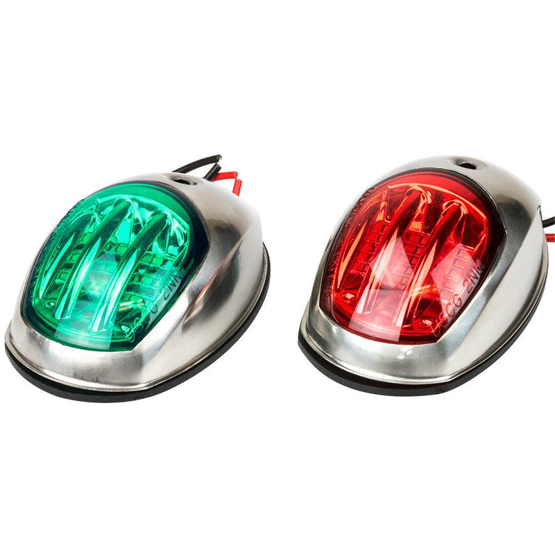 Sea-Dog Stainless Steel LED Navigation Lights - Port Starboard [400070-1] - Wholesaler Elite LLC