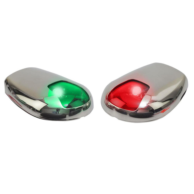 Sea-Dog Stainless Steel Side Mount LED Navigation Lights - 2 NM - Port Starboard [400079-1] - Wholesaler Elite LLC