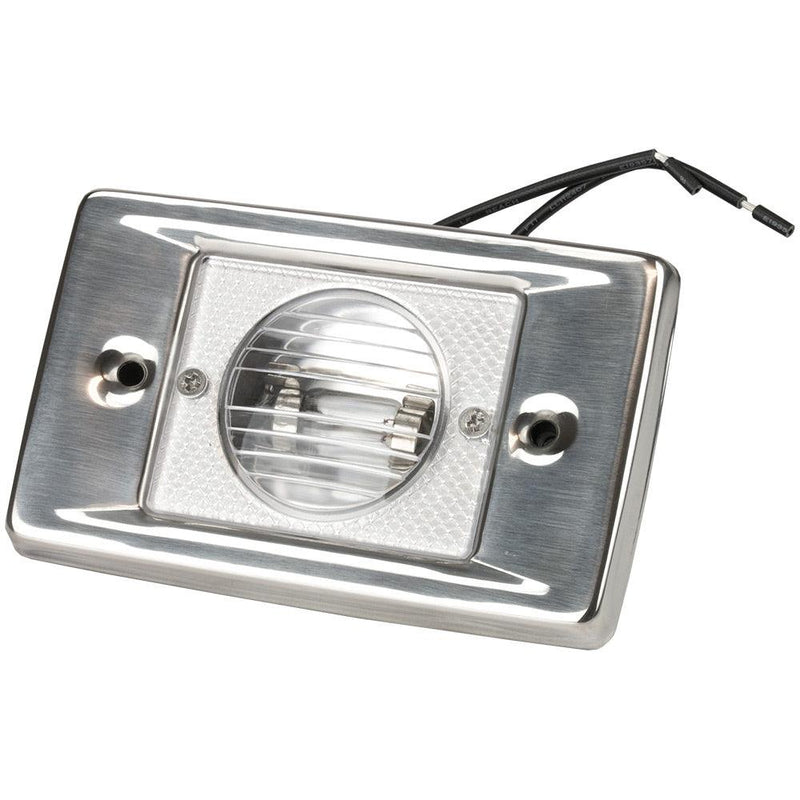 Sea-Dog Stainless Steel Rectangular Transom Light [400136-1] - Wholesaler Elite LLC