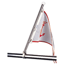 Sea-Dog Stainless Steel Pulpit Flagpole [328115-1] - Wholesaler Elite LLC