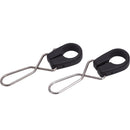 Sea-Dog Nylon Flagpole Pennant Mounts Stainless Clips - Pair [328197-1] - Wholesaler Elite LLC