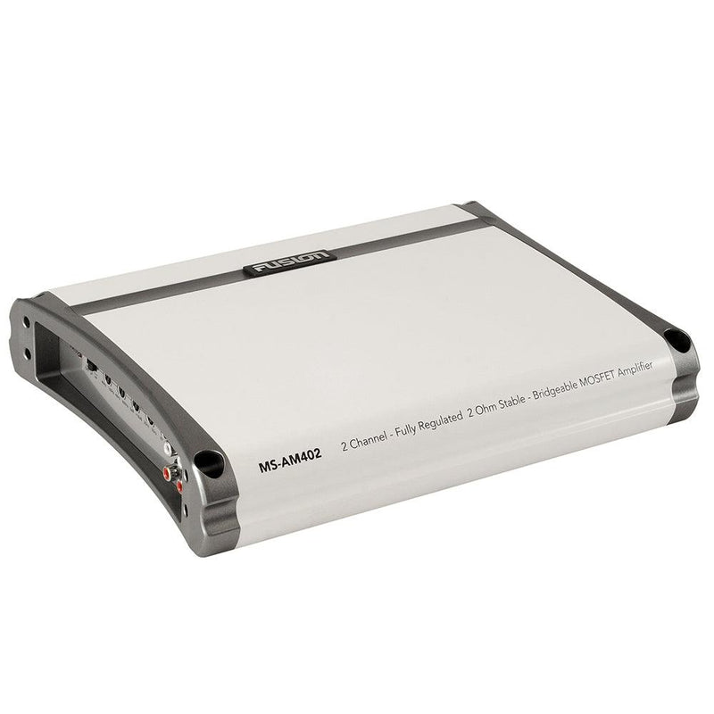 Fusion MS-AM402 2 Channel Marine Amplifier - 400W [010-01499-00] - Wholesaler Elite LLC