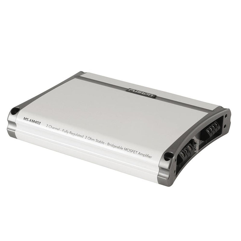 Fusion MS-AM402 2 Channel Marine Amplifier - 400W [010-01499-00] - Wholesaler Elite LLC