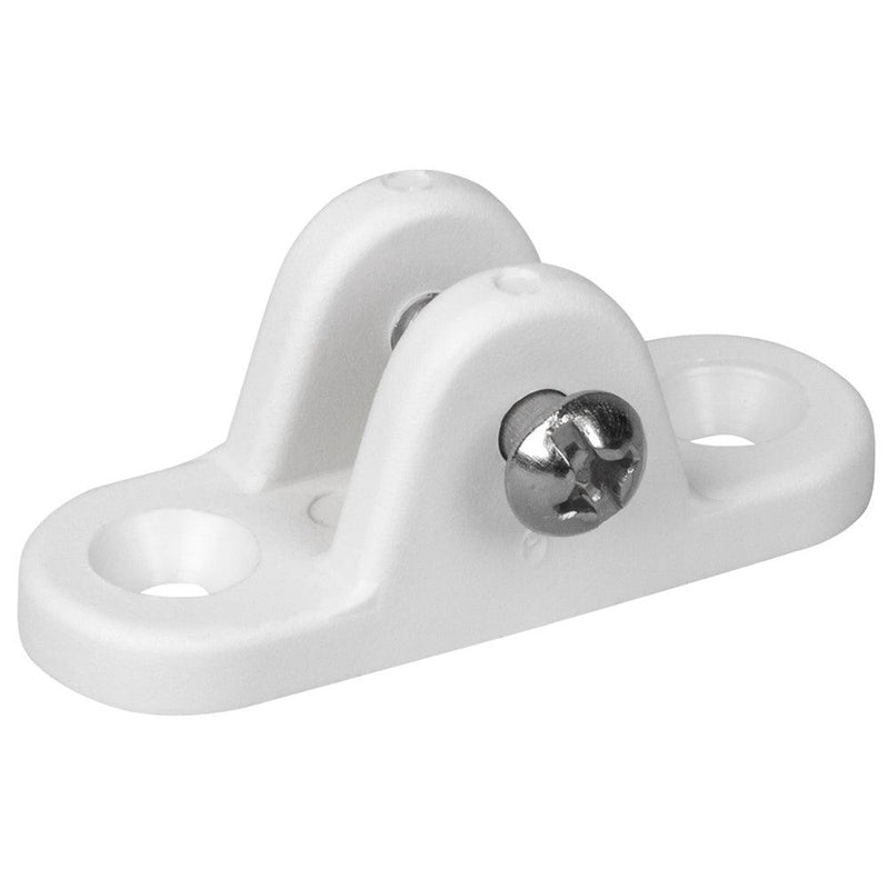 Sea-Dog Nylon Small Deck Hinge - White [273206-1] - Wholesaler Elite LLC
