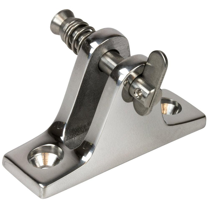 Sea-Dog Stainless Steel Angle Base Deck Hinge - Removable Pin [270235-1] - Wholesaler Elite LLC