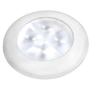 Hella Marine Courtesy Light - Warm White w/White Rim [980500741] - Wholesaler Elite LLC
