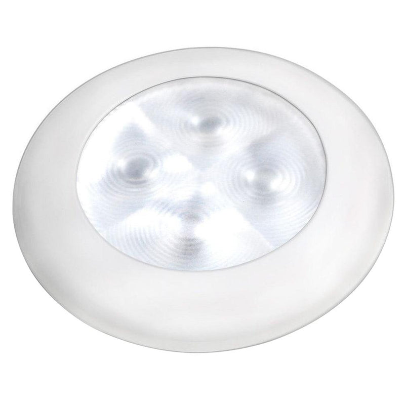 Hella Marine Courtesy Light - Warm White w/White Rim [980500741] - Wholesaler Elite LLC
