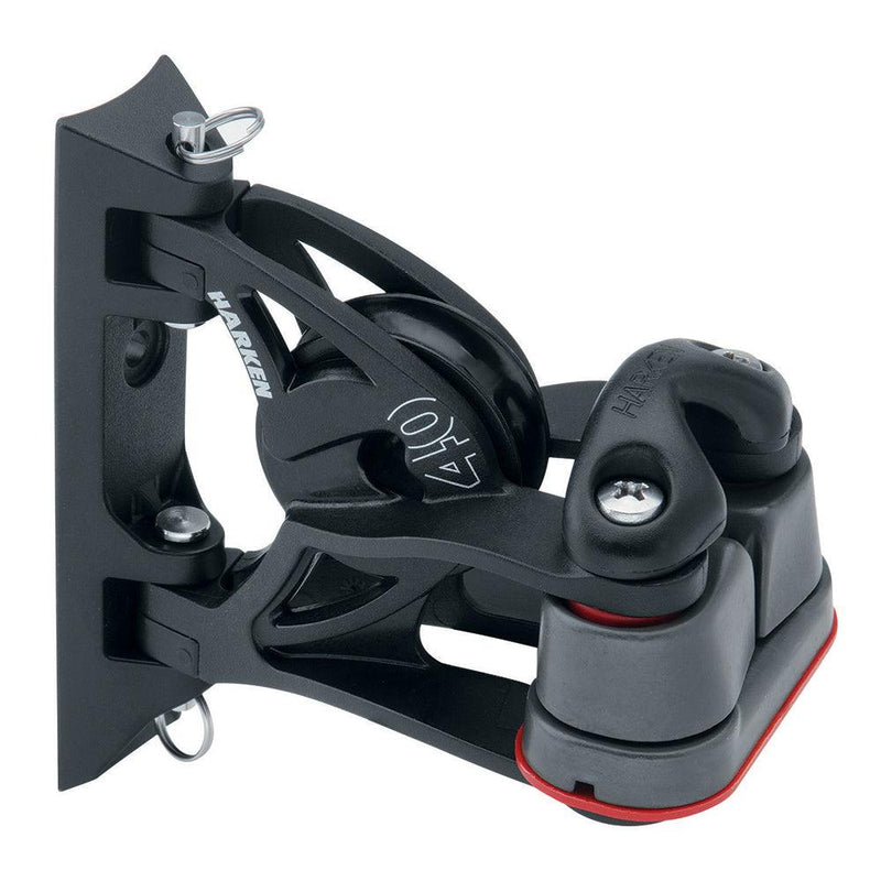 Harken 40mm Carbo Air Pivoting Lead Block w/Aluminum Cam-Matic Cleat [2156] - Wholesaler Elite LLC