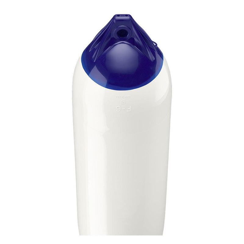 Polyform F-6 Twin Eye Fender 11" x 42" - White [F-6-WHITE] - Wholesaler Elite LLC