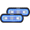 RIGID Industries SR-L Series Surface Mount Spreader Light - Black Housing - Blue Halo [53121] - Wholesaler Elite LLC