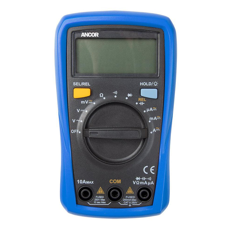 Ancor 8 Function Digital Multimeter [703072] - Wholesaler Elite LLC