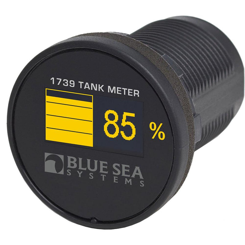 Blue Sea 1739 Mini OLED Tank Meter - Yellow [1739] - Wholesaler Elite LLC