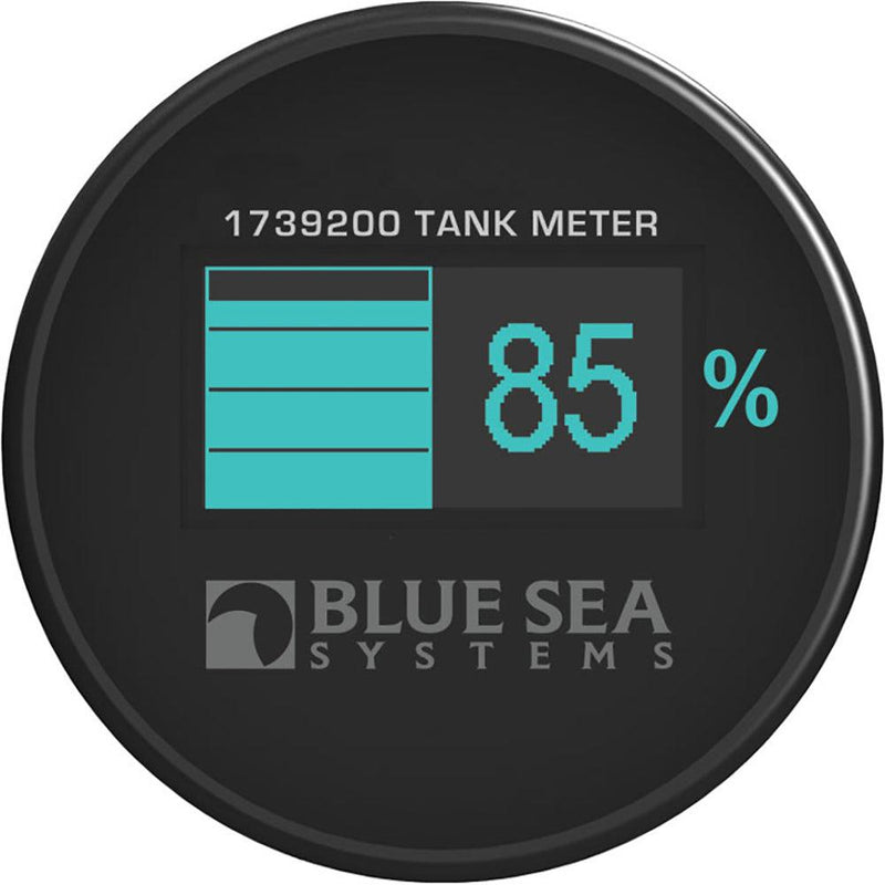 Blue Sea 1739200 Mini OLED Tank Meter - Blue [1739200] - Wholesaler Elite LLC