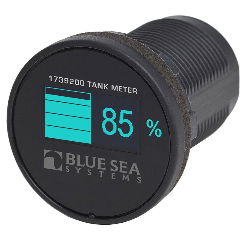Blue Sea 1739200 Mini OLED Tank Meter - Blue [1739200] - Wholesaler Elite LLC