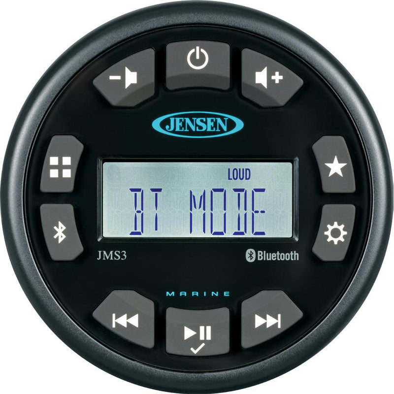 JENSEN JMS3RTL Stereo w/AM/FM/BT - Single Zone [JMS3RTL] - Wholesaler Elite LLC