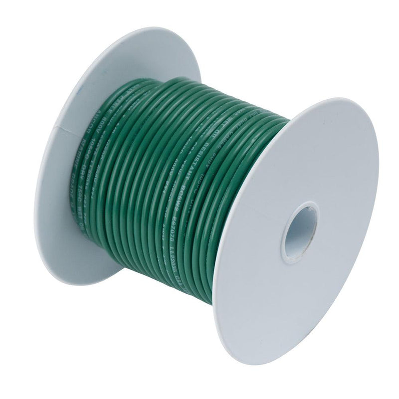 Ancor Tinned Copper Wire - 6 AWG - Green - 25 [112302] - Wholesaler Elite LLC