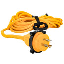 Camco 30 Amp Power Grip Marine Extension Cord - 50 M-Locking/F-Locking Adapter [55613] - Wholesaler Elite LLC
