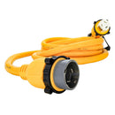 Camco 50 Amp Power Grip Marine Extension Cord - 25 M-Locking/F-Locking Adapter [55621] - Wholesaler Elite LLC