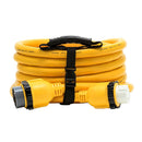 Camco 50 Amp Power Grip Marine Extension Cord - 25 M-Locking/F-Locking Adapter [55621] - Wholesaler Elite LLC