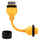 Camco 50AM/30AF Power Grip Marine 12" Locking Adapter - M-Lock/F-Locking Adapter [55625] - Wholesaler Elite LLC