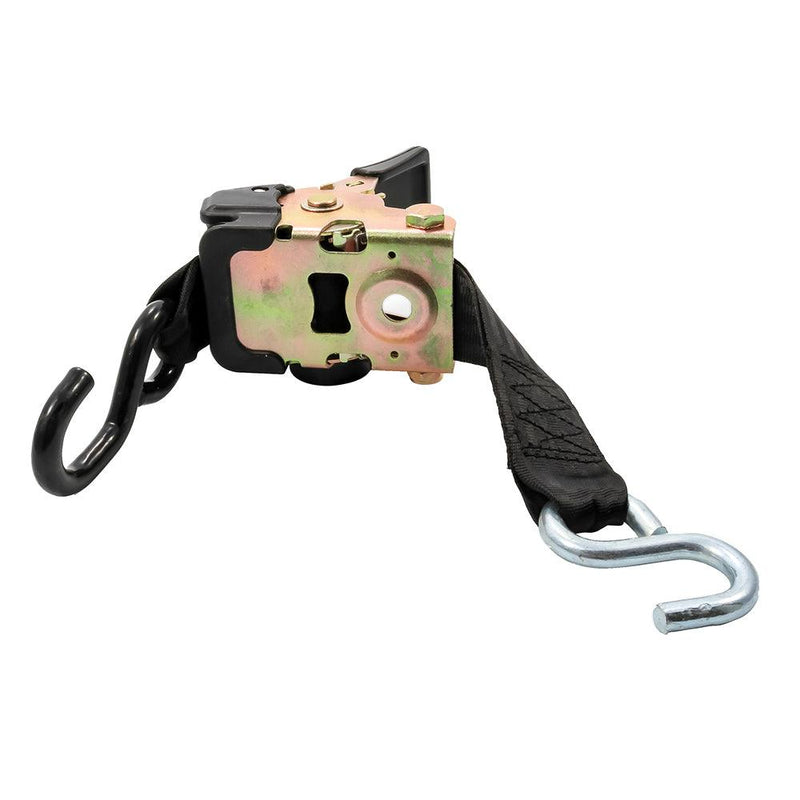 Camco Retractable Tie Down Straps - 2" Width 6 Dual Hooks [50031] - Wholesaler Elite LLC