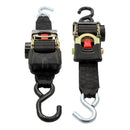 Camco Retractable Tie Down Straps - 2" Width 6 Dual Hooks [50031] - Wholesaler Elite LLC