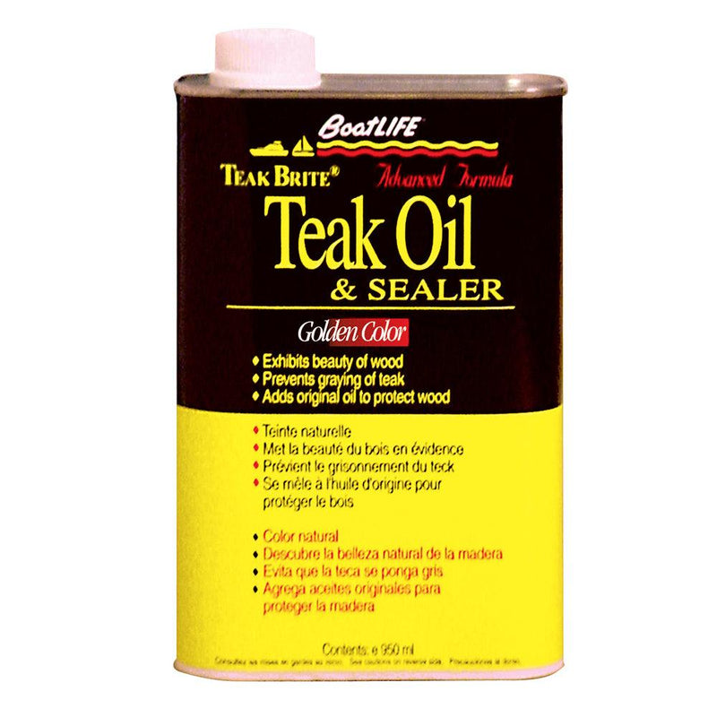 BoatLIFE Teak Brite Advanced Formula Teak Oil - 32oz [1188] - Wholesaler Elite LLC