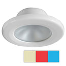 i2Systems Apeiron A3120 Screw Mount Light - Red, Warm White Blue - White Finish [A3120Z-31HCE] - Wholesaler Elite LLC